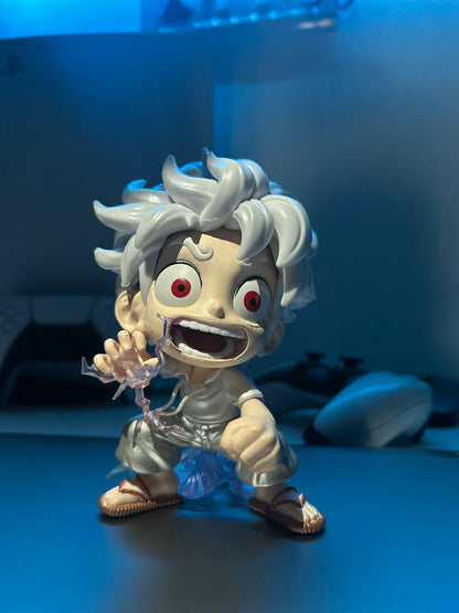 Luffy Gear 5 Action Figure – Sun God Nika Anime Collectible for One Piece Fans (Limited Edition)