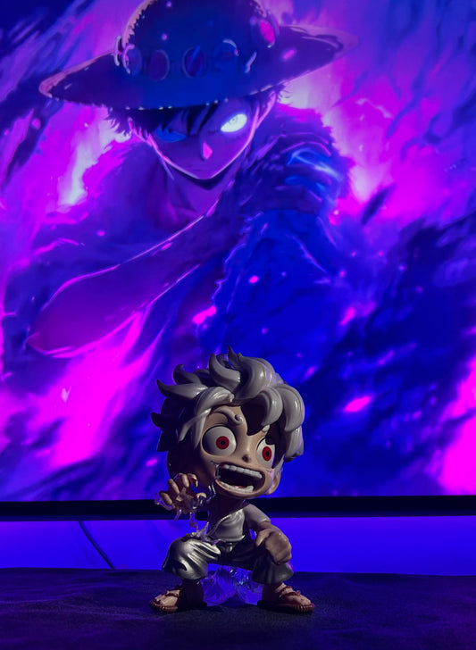 Luffy Gear 5 Action Figure – Sun God Nika Anime Collectible for One Piece Fans (Limited Edition)