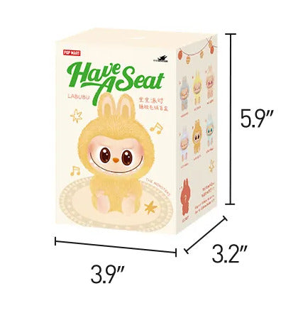 THE MONSTERS - Have a Seat Vinyl Plush Blind Box