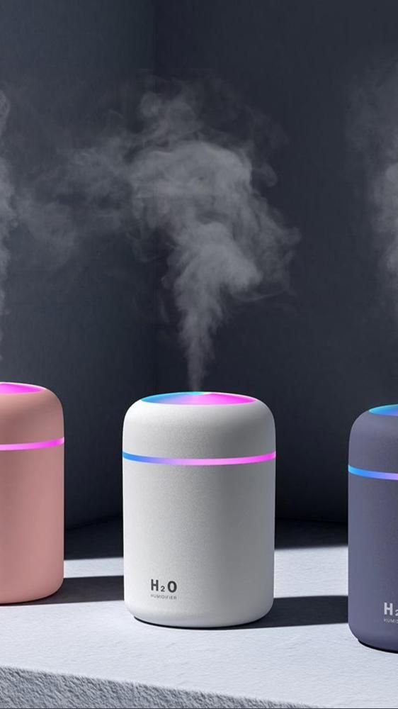 H2O GlowCup™ USB Ultrasonic Humidifier – 300ml