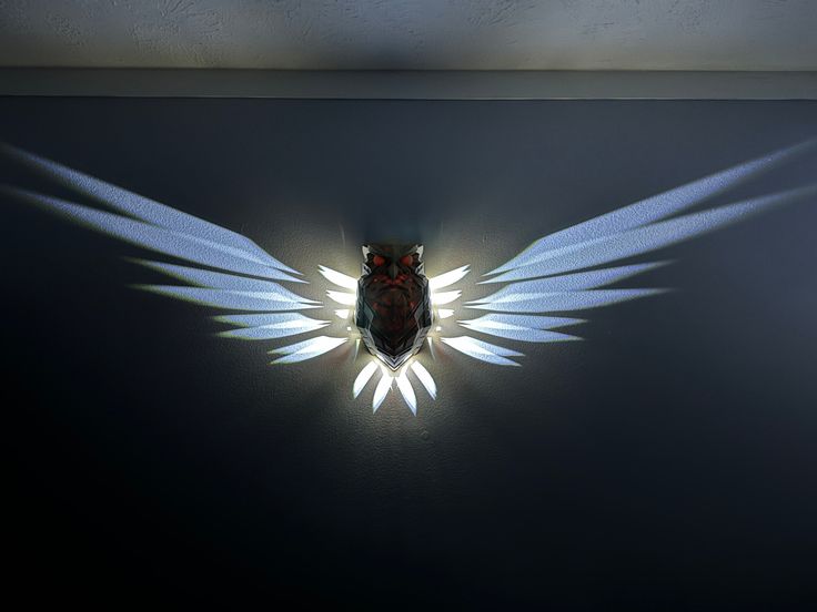 Eagle / Owl Wall Light