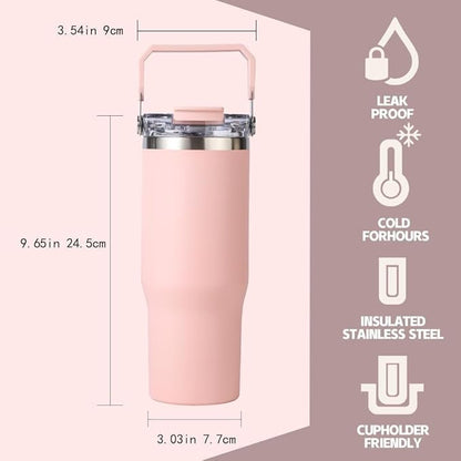 Sitarayuri Insulated Travel Tumbler with Handle 30 oz