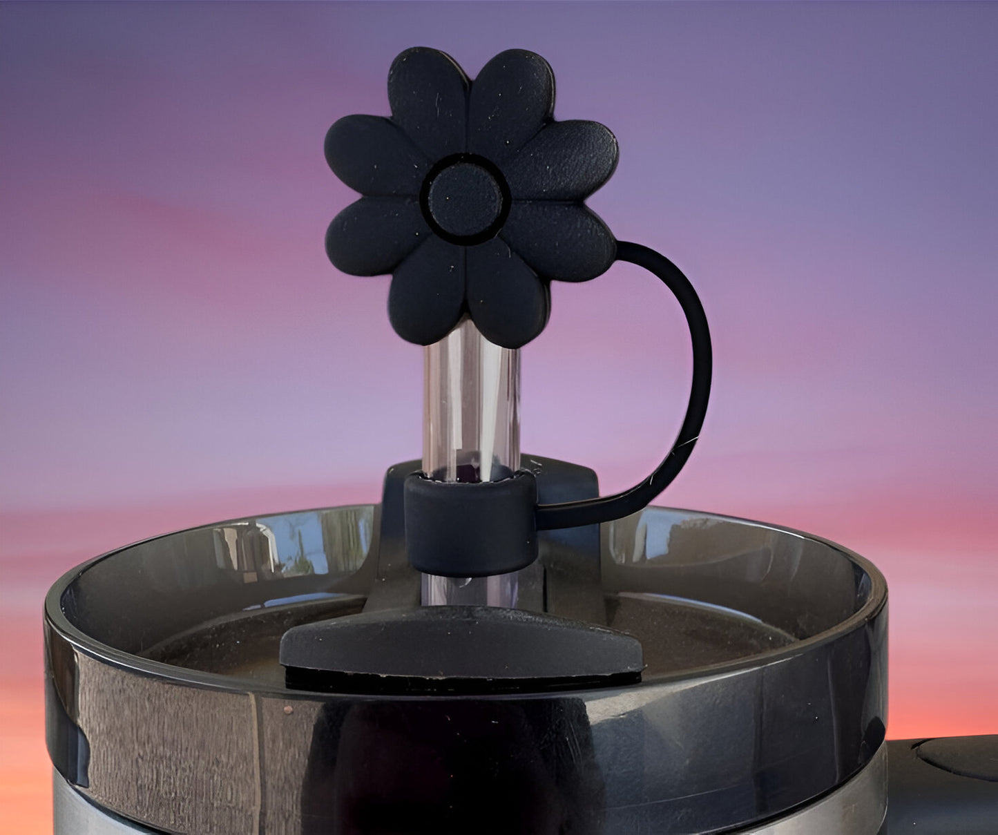 Premium Floral Straw Toppers