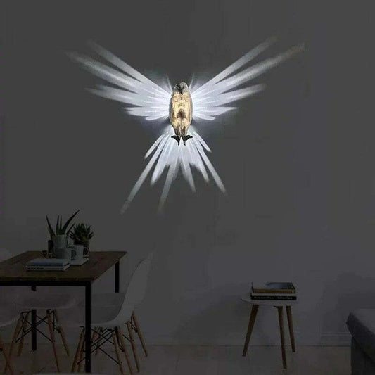 Eagle / Owl Wall Light