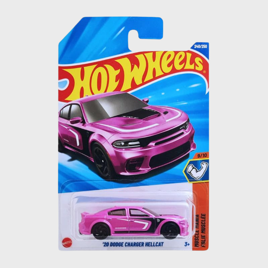 Hot Wheels 2020 Dodge Charger Hellcat – Premium Diecast Muscle Car
