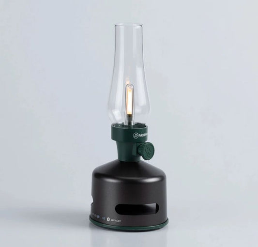 Retro Lamp Humidifier – 2-in-1 Cool Mist Diffuser & Night Light for Home & Office