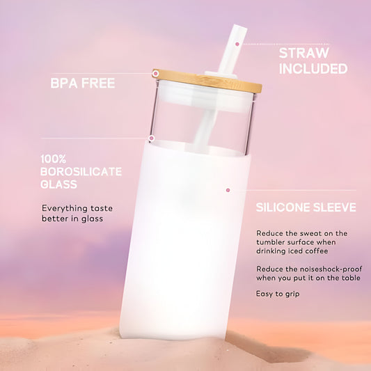Borosilicate Glass Bottle - 550 ml