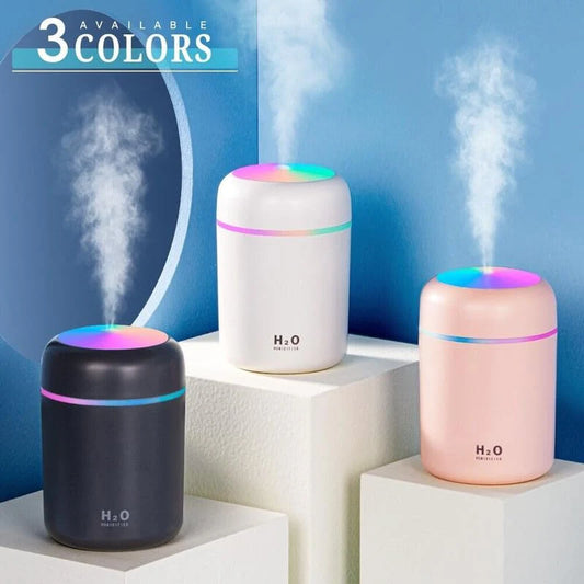 H2O GlowCup™ USB Ultrasonic Humidifier – 300ml